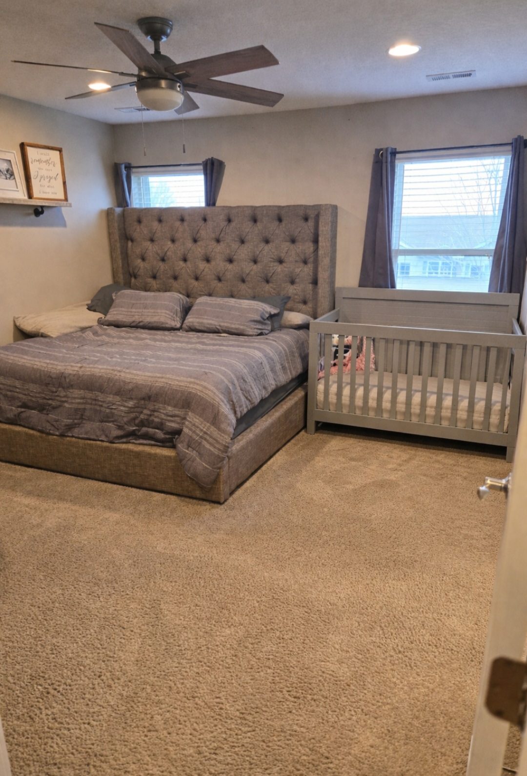 Primary bedroom at 934 2nd Street Jesup Iowa